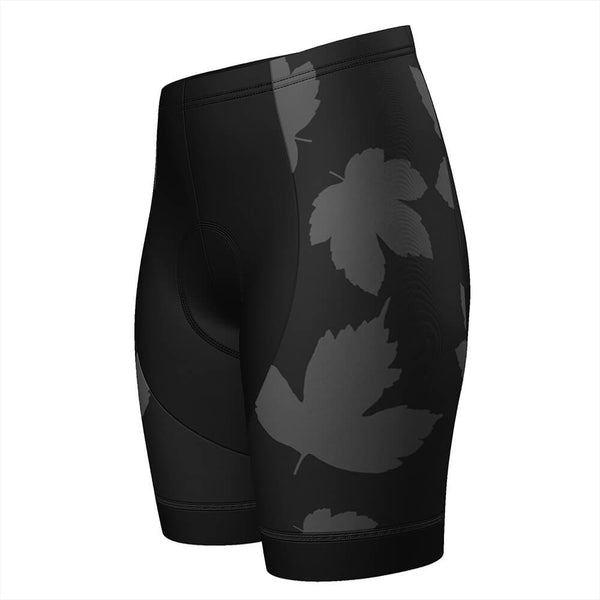 Women's Leaves Nature Pro-Band Cycling Shorts